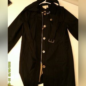 Black Button-Up Coat